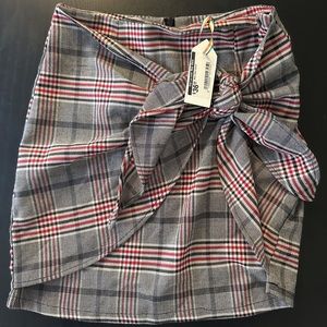 NWT plaid skirt
